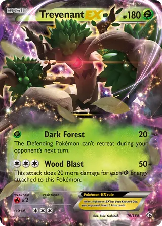 Carta Trevenant EX