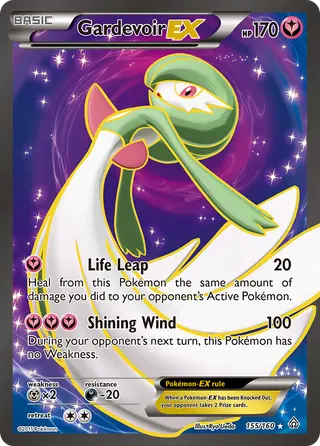 Carta Gardevoir EX