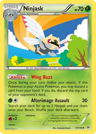Carta Ninjask
