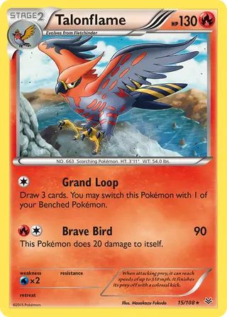 Carta Talonflame