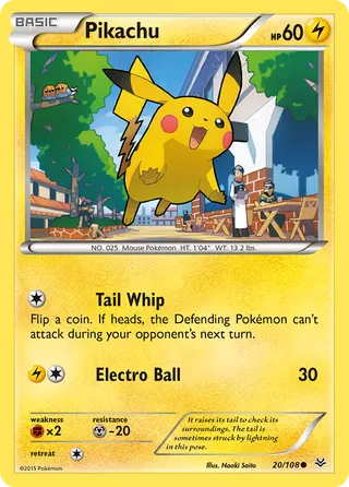 Carta Pikachu