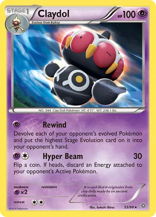 Carta Claydol
