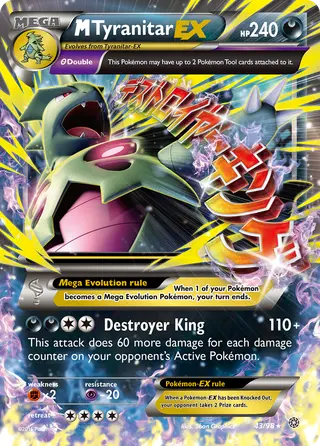 Carta M-Tyranitar EX