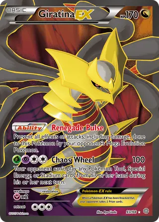 Carta Giratina EX