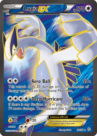 Carta Lugia EX