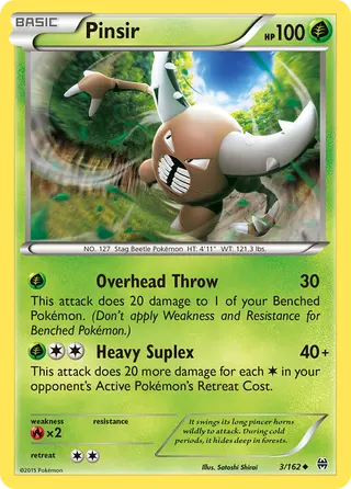 Carta Pinsir