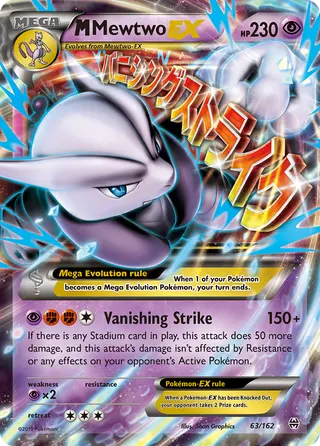 Carta M-Mewtwo EX