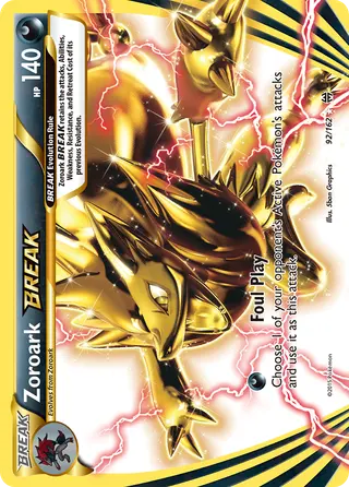 Carta Zoroark TURBO