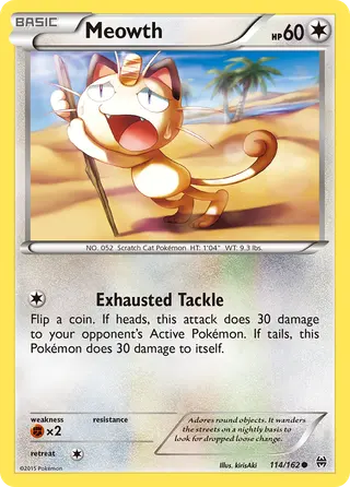 Carta Meowth