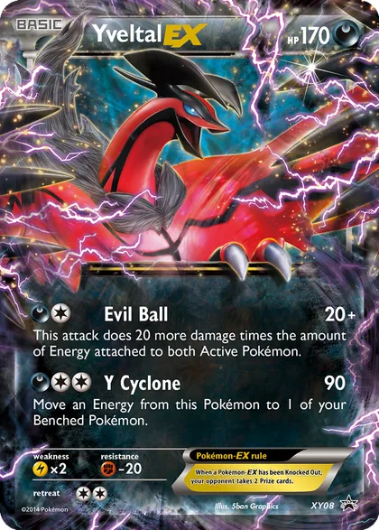 Carta Yveltal EX