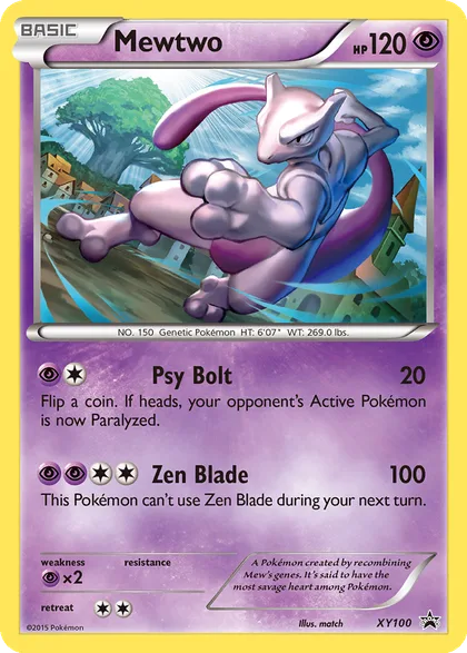 Carta Mewtwo