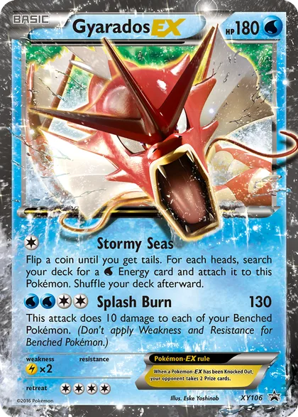 Carta Gyarados EX