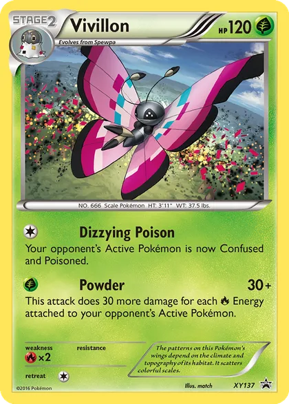 Carta Vivillon
