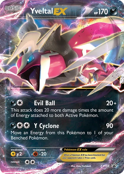 Carta Yveltal EX