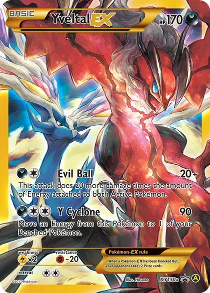 Carta Yveltal EX