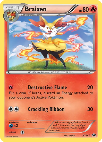 Carta Braixen