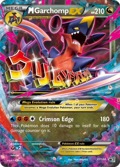 Carta M Garchomp EX