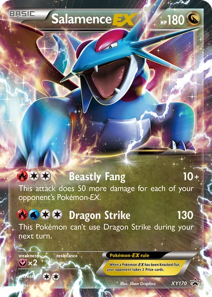 Carta Salamence EX