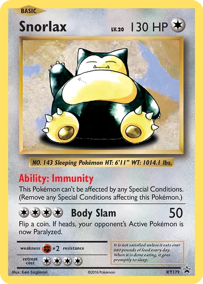 Carta Snorlax