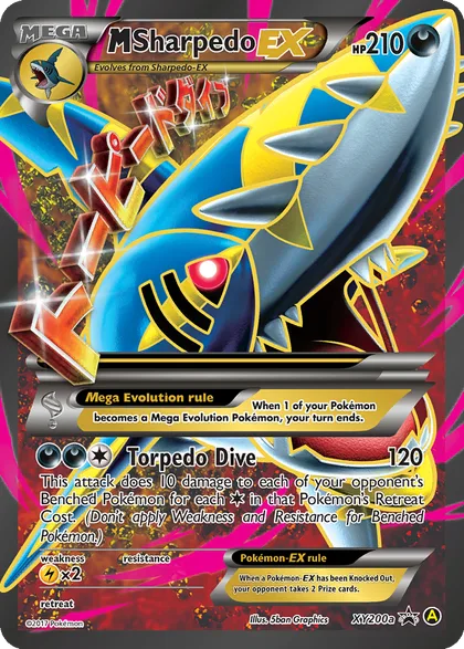 Carta M Sharpedo EX