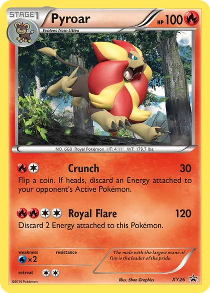Carta Pyroar