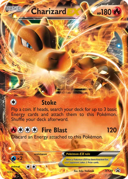 Carta Charizard EX