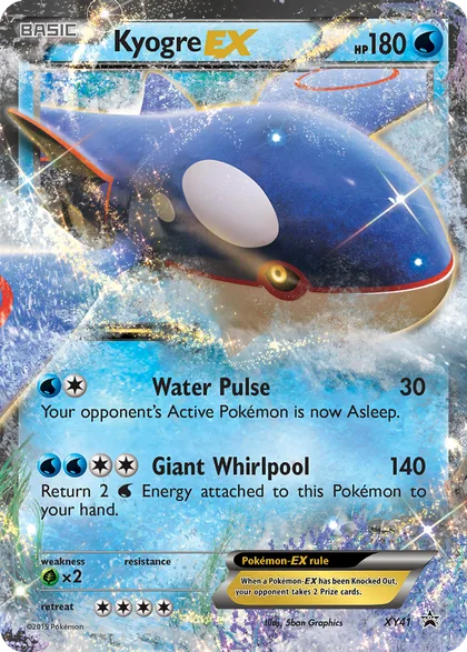 Carta Kyogre EX