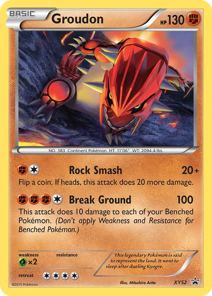 Carta Groudon