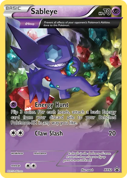 Carta Sableye