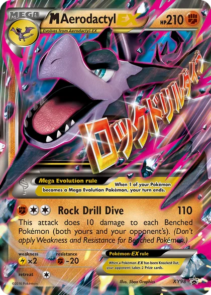 Carta M Aerodactyl EX