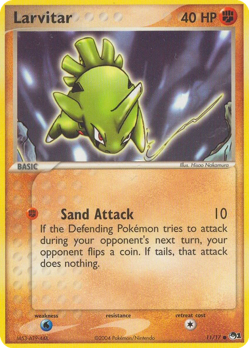 Carta Larvitar