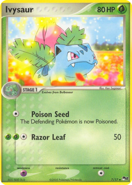 Carta Ivysaur