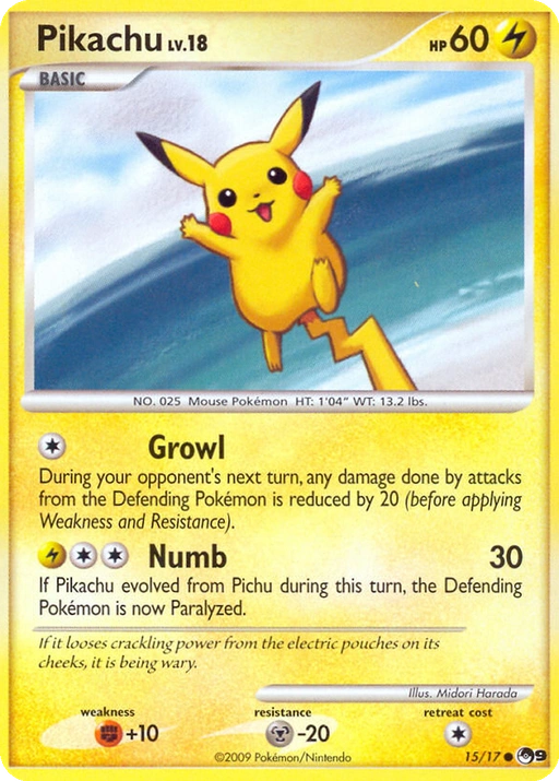 Carta Pikachu