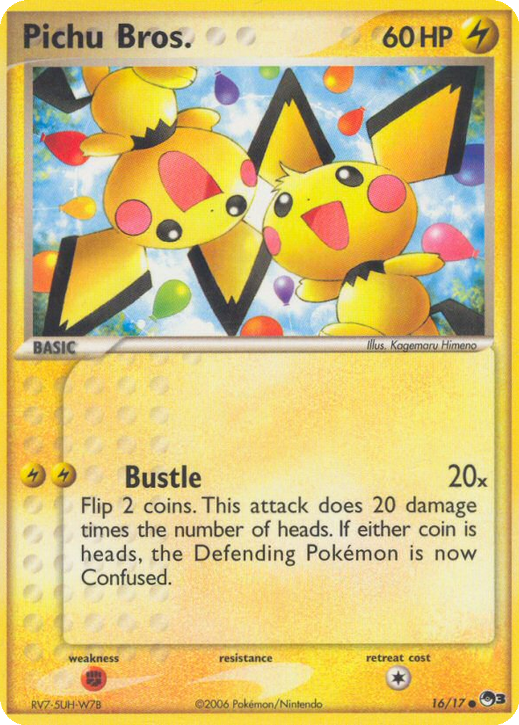 Carta Pichu Bros.
