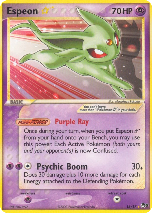 Carta Espeon ☆