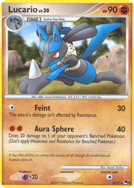 Carta Lucario
