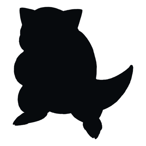 Silhueta de Sandshrew