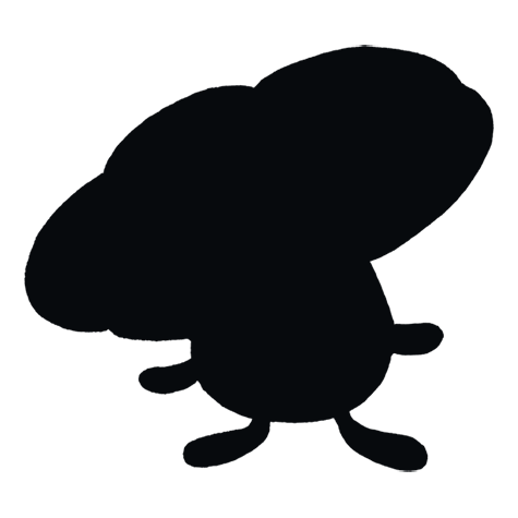 Silhueta de Vileplume