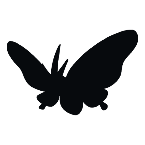 Silhueta de Venomoth
