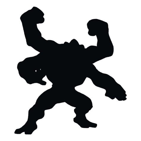 Silhueta de Machamp