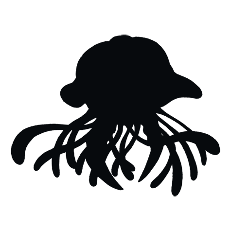 Silhueta de Tentacruel