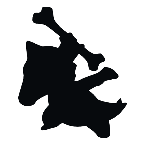 Silhueta de Marowak