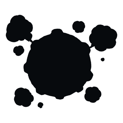 Silhueta de Koffing