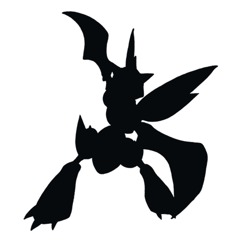 Silhueta de Scyther