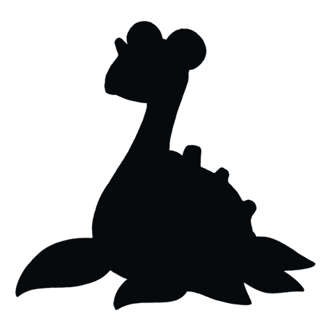 Silhueta de Lapras