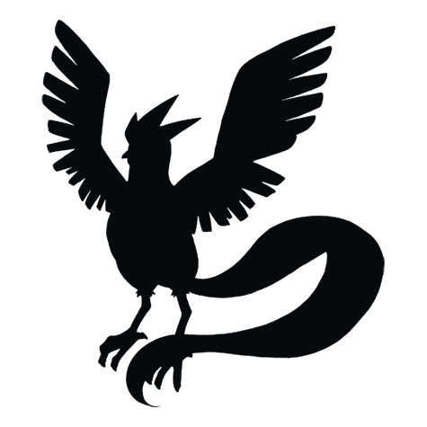 Silhueta de Articuno