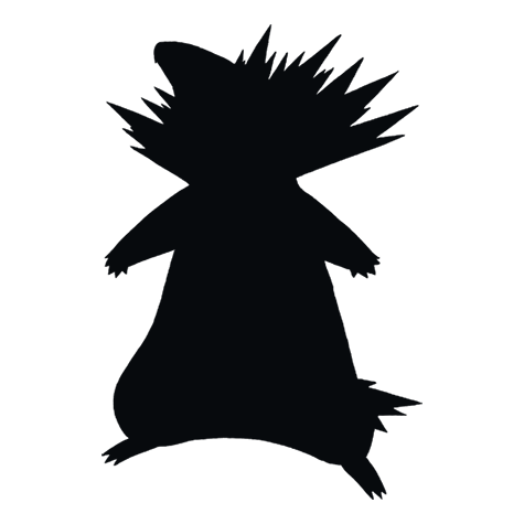 Silhueta de Typhlosion