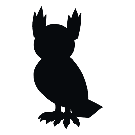 Silhueta de Noctowl
