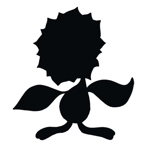 Silhueta de Sunflora