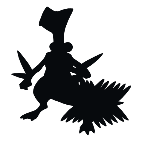 Silhueta de Sceptile